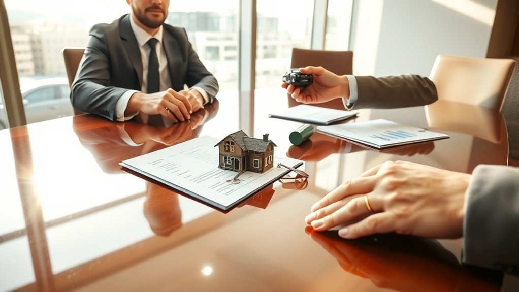 negociação eficiente de garantias