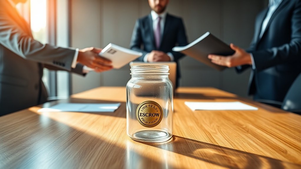 processo de transferência de ativos em escrow