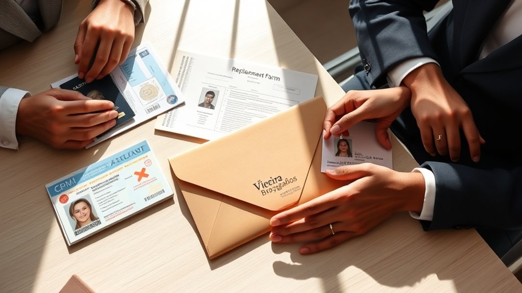 documentos esenciales para el reemplazo