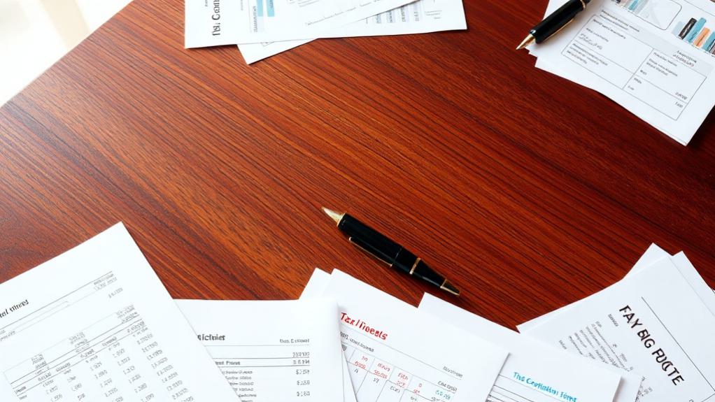 requisitos essenciais de documentos financeiros