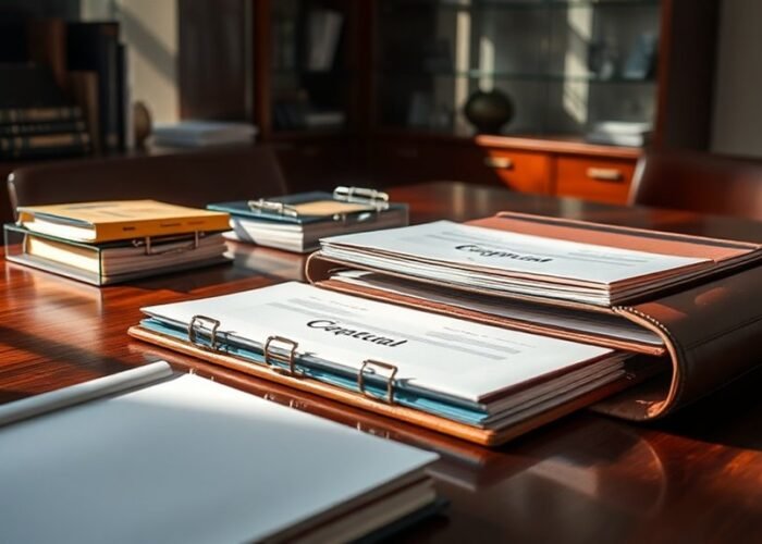 organização de documentos do dossiê executivo