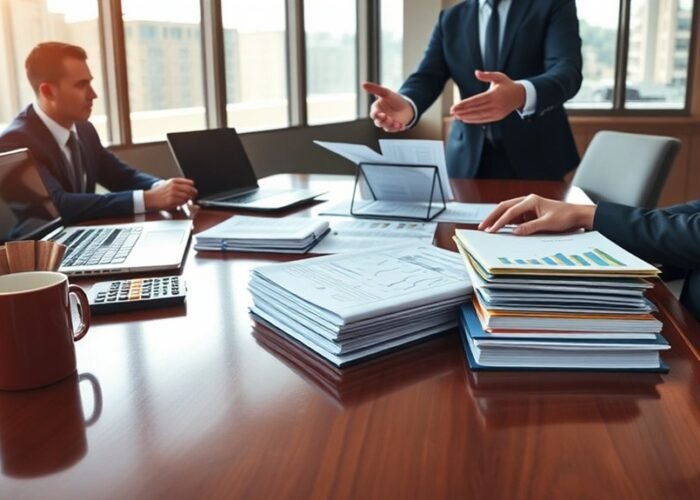 dossiê financeiro para negociações