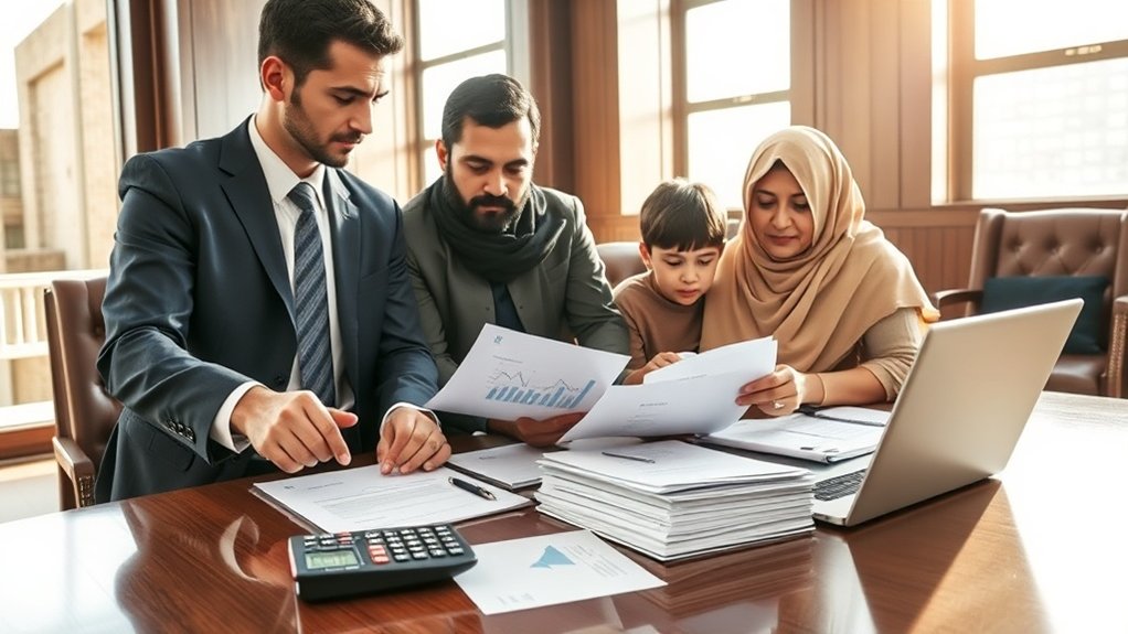 financial support requirements explained