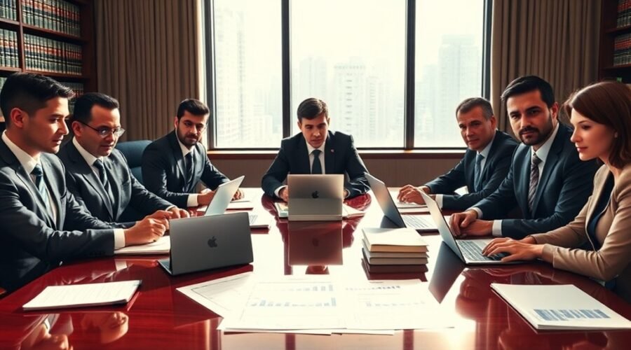 estrutura funcional do comitê de credores