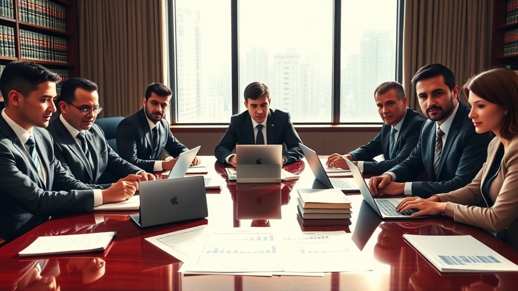 estrutura funcional do comitê de credores