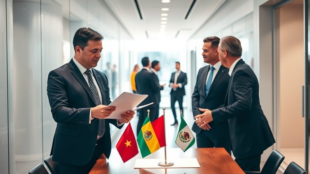 asistencia de enlace con agencias gubernamentales