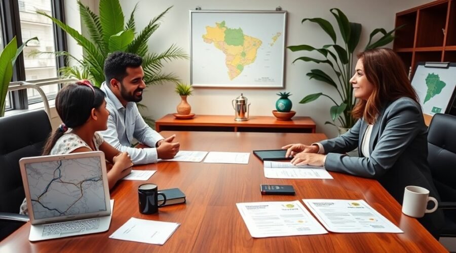 guiando el proceso de migración de los cubanos