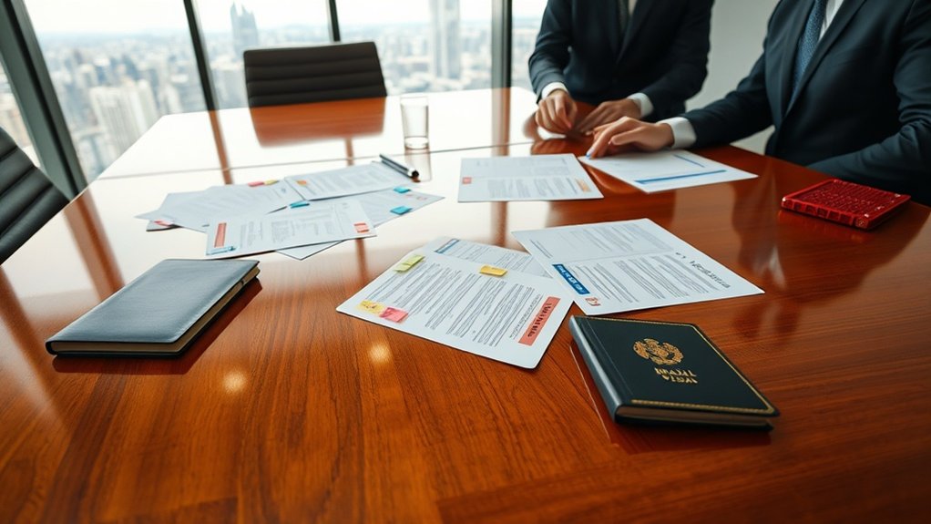 immigration clauses in contracts