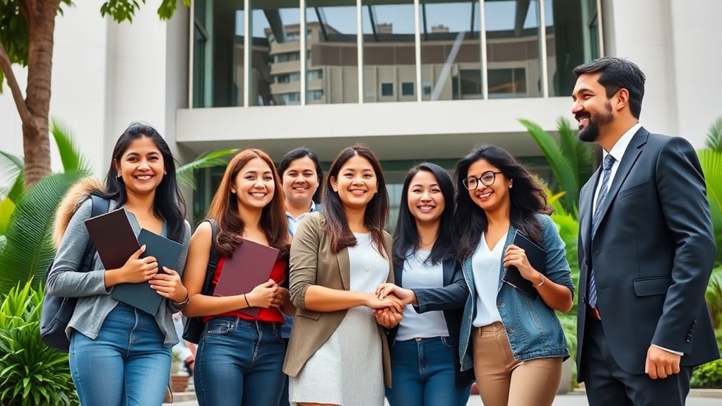 apoyo para la inmigración de estudiantes internacionales