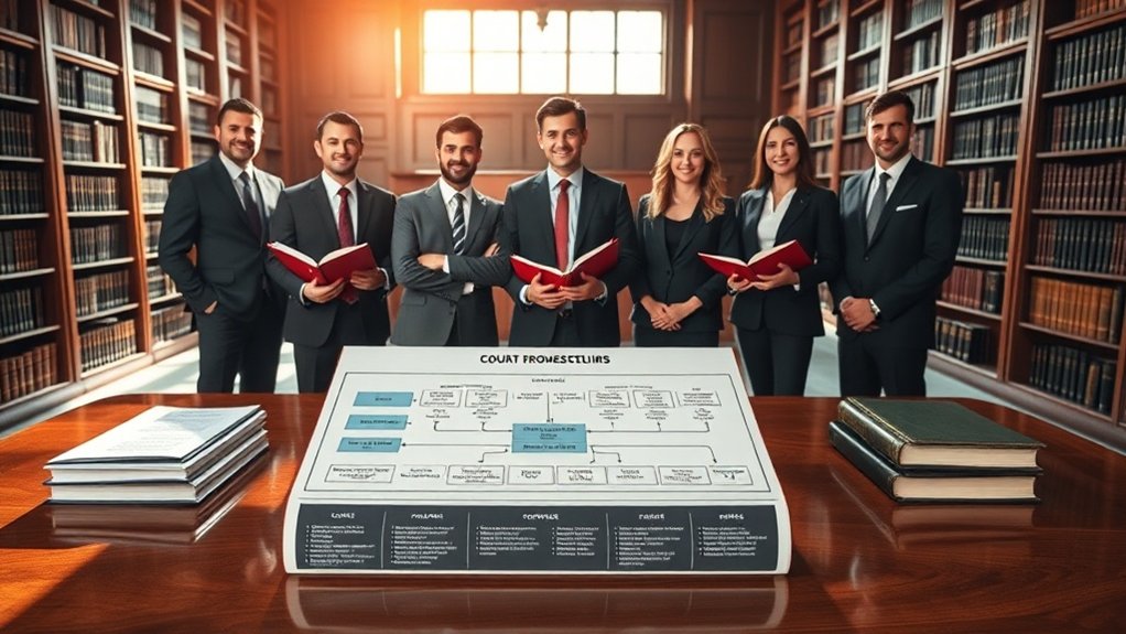 especialização em procedimentos judiciais garantida