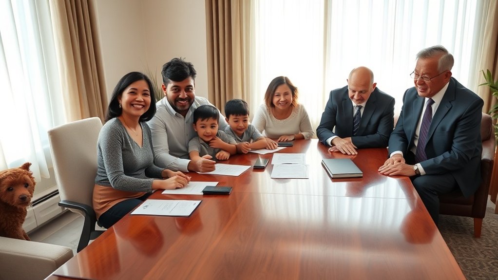 Paquetes legales para familias latinas