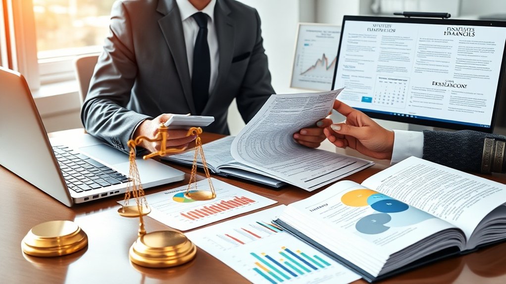 estrutura legal para cálculos financeiros