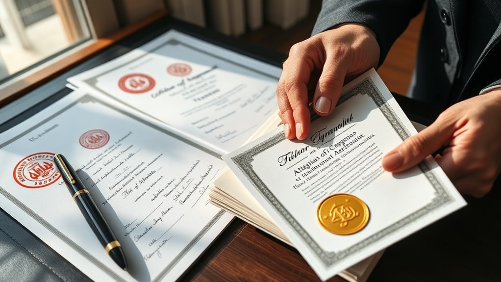 legalization and apostille requirements