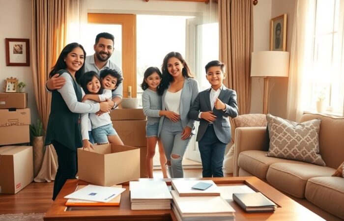 residencia a largo plazo para familias