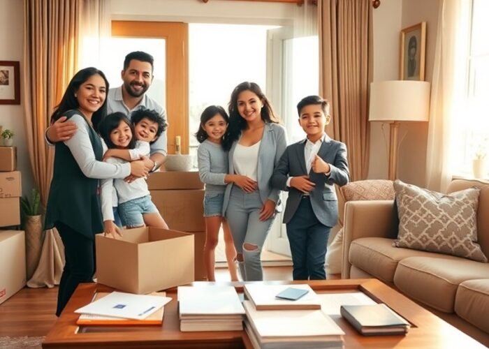 residencia a largo plazo para familias