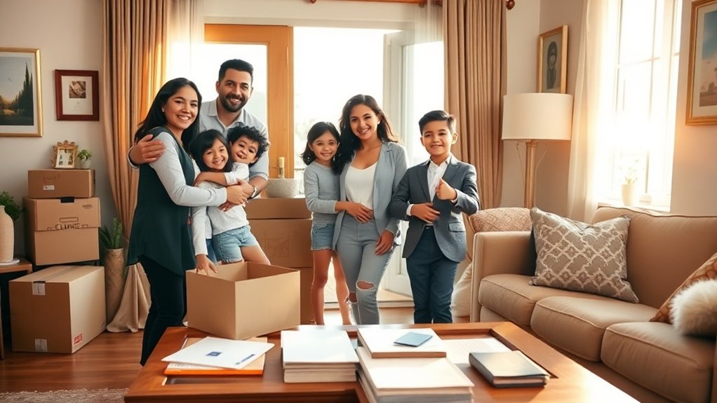 residencia a largo plazo para familias