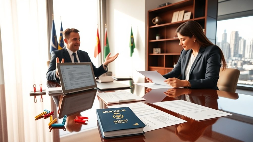 mercosur residence application process
