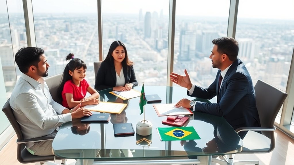 navegando las leyes de inmigración de Brasil