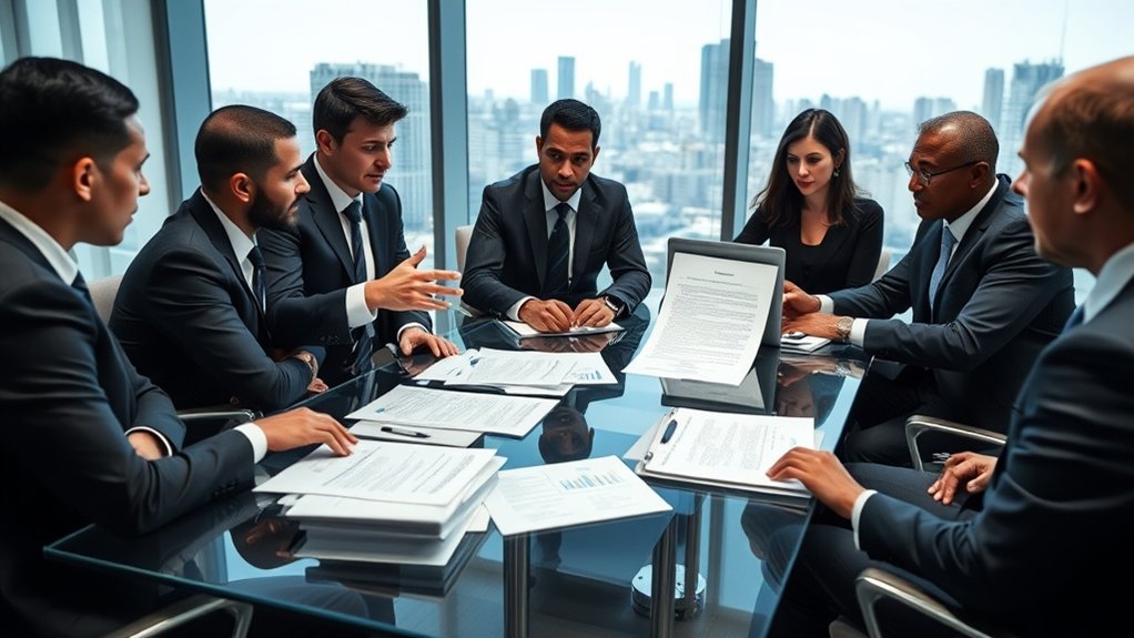 negociando termos contratuais favoráveis