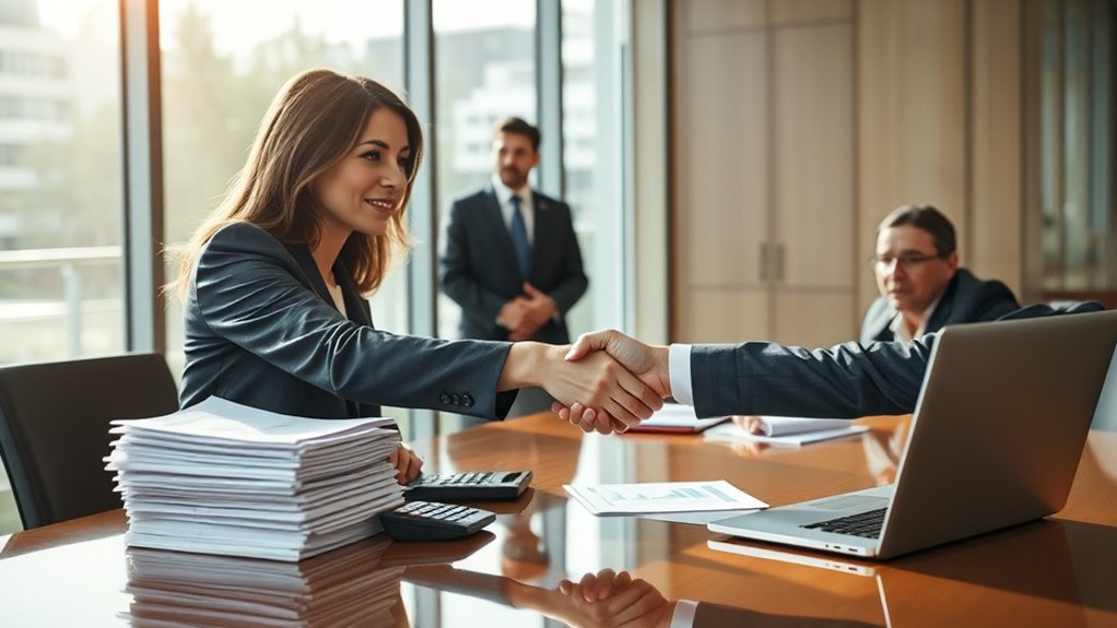 negociando condições de pagamento flexíveis