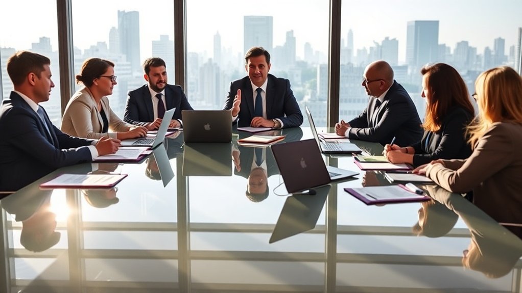 negociando com comitês de credores