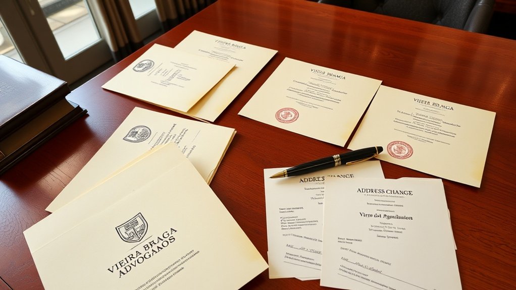 notify agencies after relocation