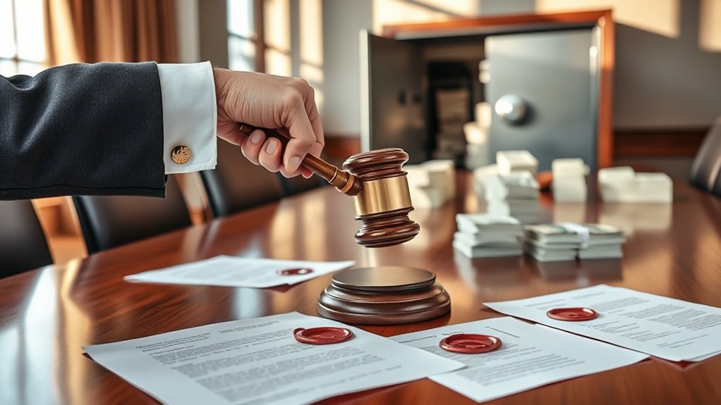 escritório conduz protestos de pagamento