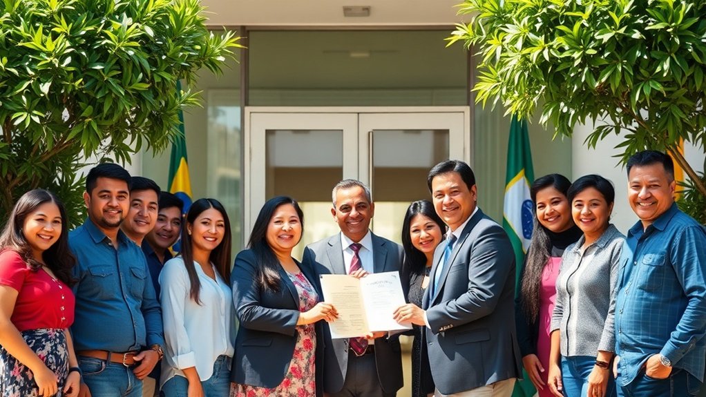 asistencia para la residencia peruana en Brasil