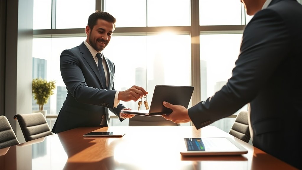 transferência de ativos pós-leilão