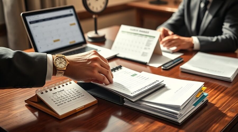 reagendamento eficaz de prazos processuais