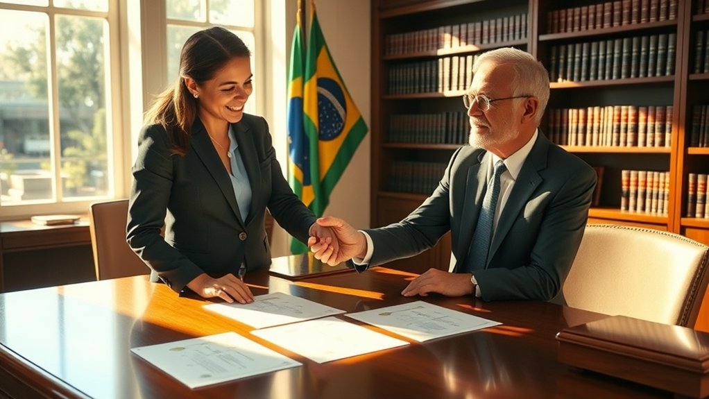 residency via brazilian child