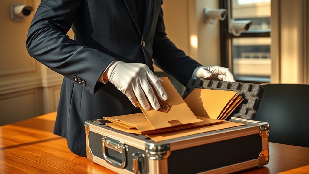 secure legal document transportation