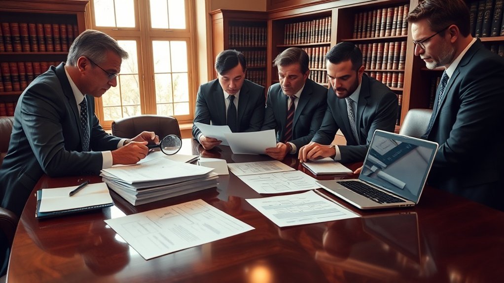 equipe especializada em litígios de falência
