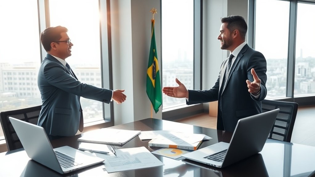 lanzamiento estratégico de negocios en Brasil