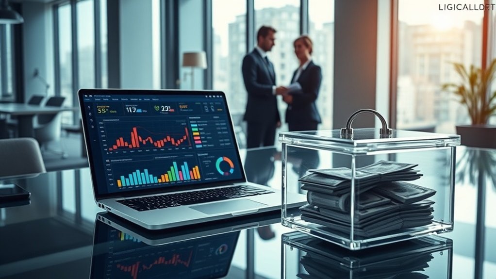 tecnologia de rastreamento transparente de fundos