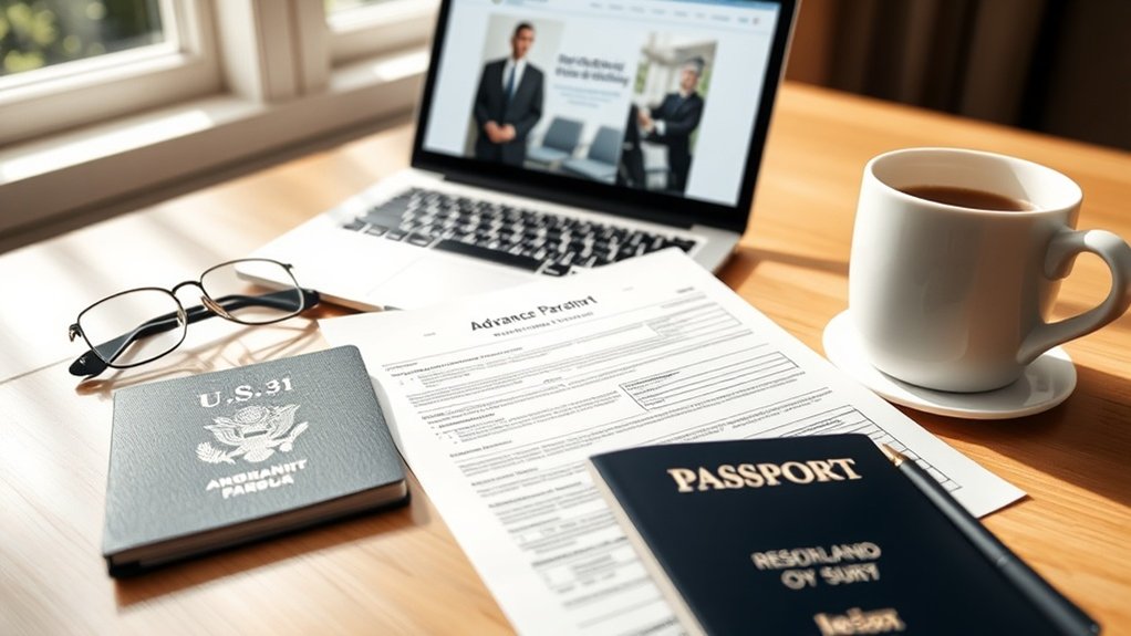 Autorização de viagem por meio de permissão antecipada