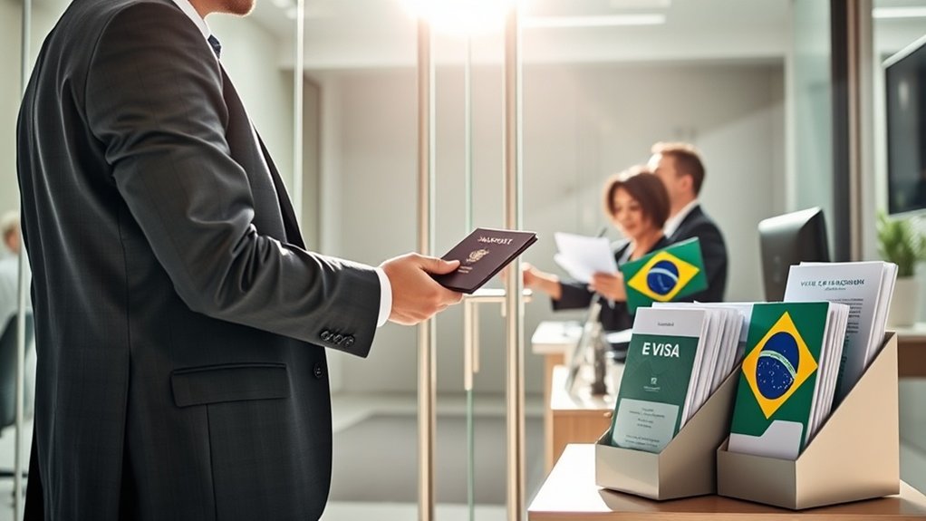 requisitos para solicitação de visto eletrônico para o Brasil