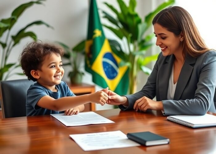 Cidadania brasileira através de filho