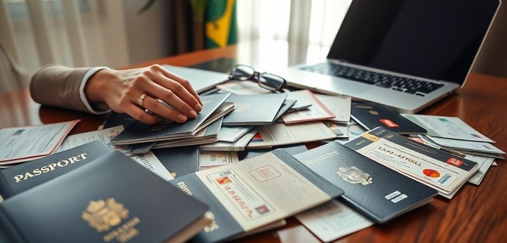 variações de vistos consulares brasileiros