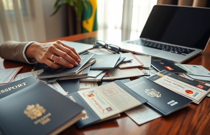 variações de vistos consulares brasileiros