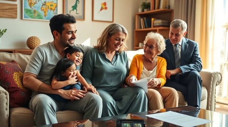 Imigração brasileira dependentes de família