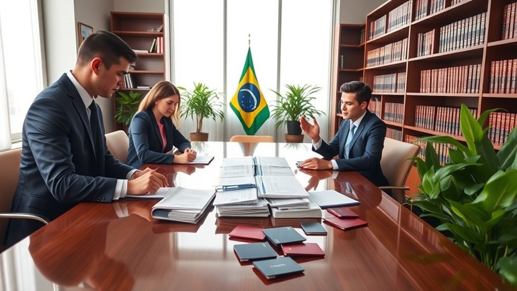 apelações de negação de visto brasileiro