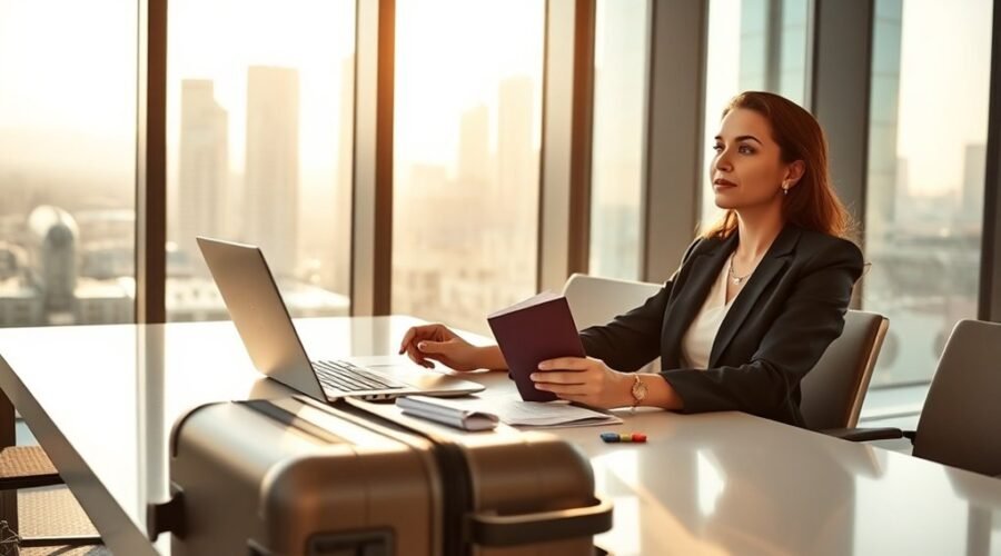 limites de visita para negócios e turismo