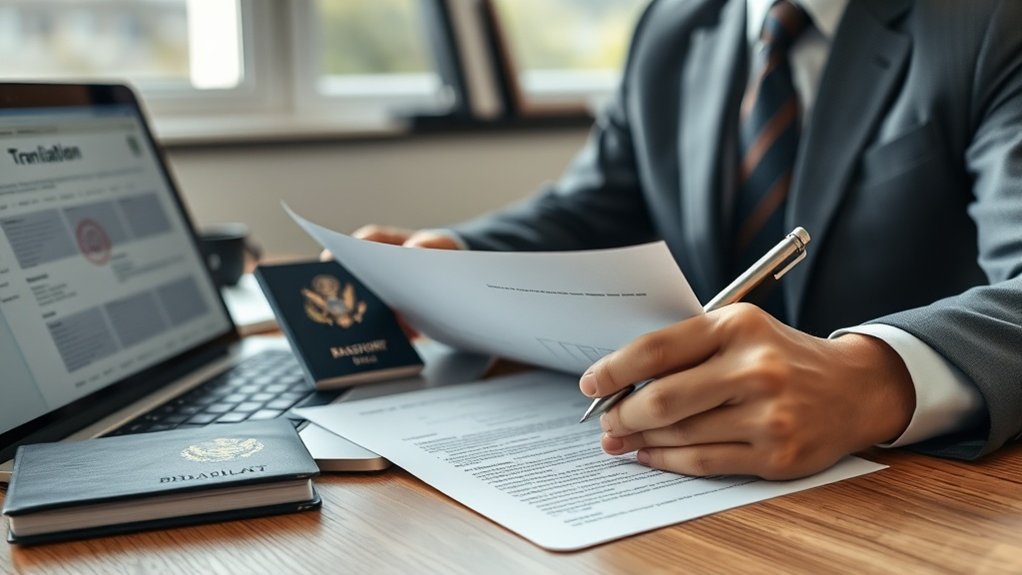 traduções certificadas para imigração