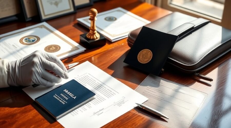 certificados de cidadania e legalizações