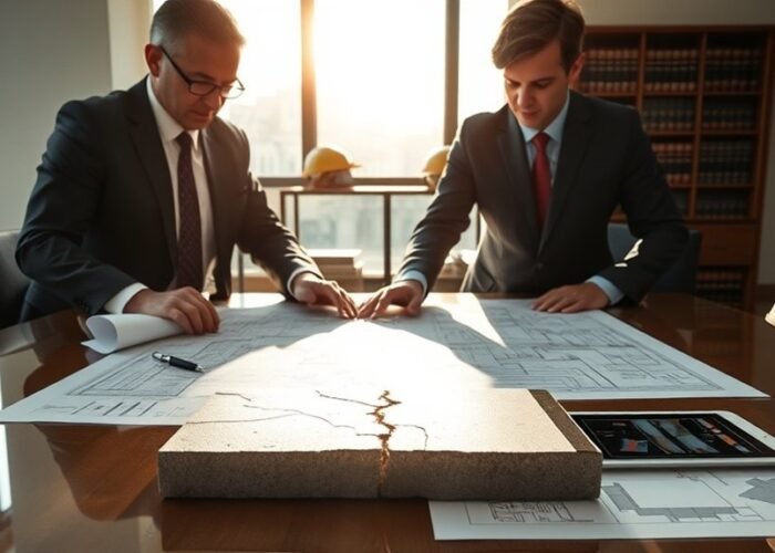 defeitos de construção evidência técnica