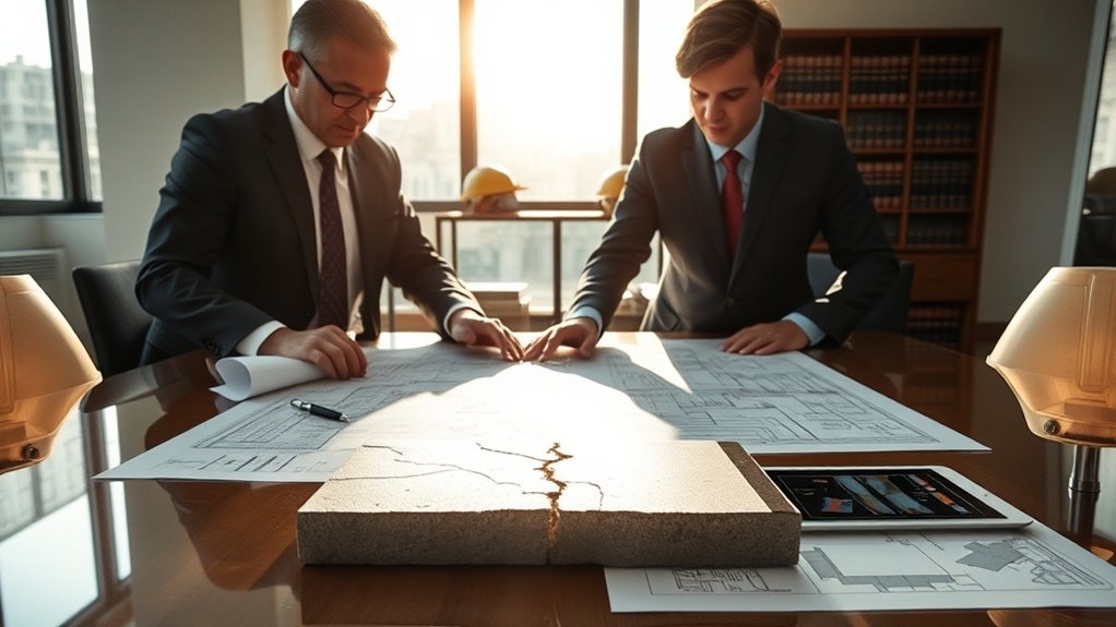 defeitos de construção evidência técnica
