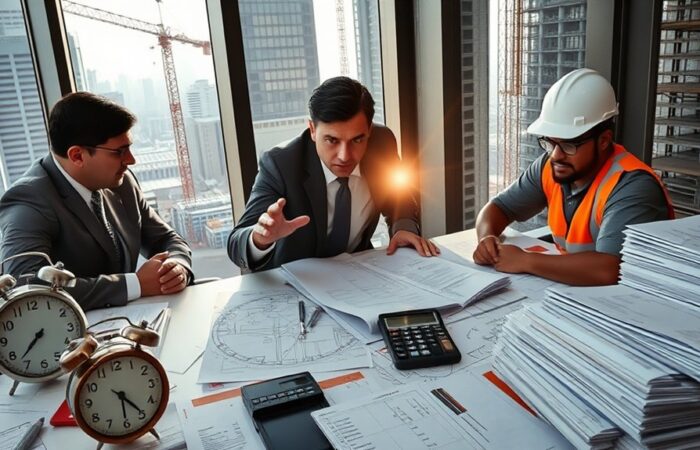 penalidades e indenizações por atrasos na construção