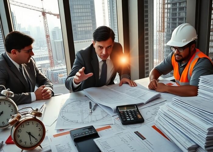 penalidades e indenizações por atrasos na construção