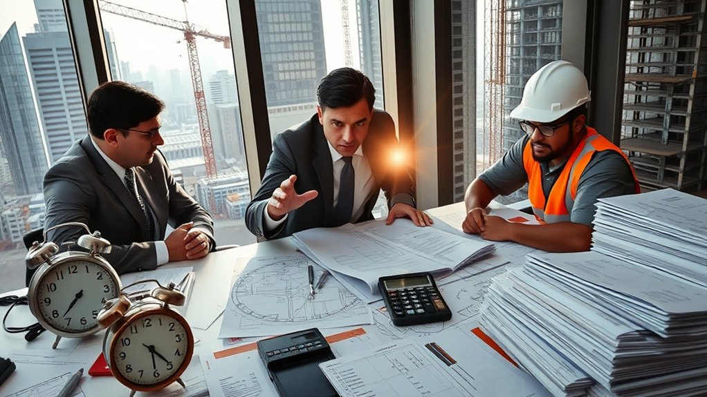 penalidades e indenizações por atrasos na construção